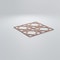 Ekena Millwork Large Fleetwood Decorative Fretwork Wood Wall Panels, Wood (Paint Grde), 23 3/8"W x 23 3/8"H x 3/8"T WALW24X24X0375FLTMF - alternate 3